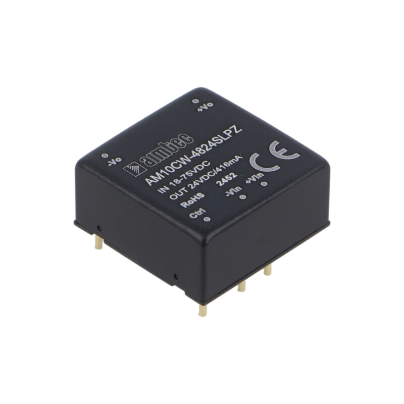 Convertor: DC/DC; 10W; Uintr: 18÷75VDC; Uieş: 24VDC; Iintr: 250mA