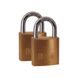 Lacăt; cu toartă; Nr: 2buc; alamă; Protecţie: joasă (nivel 2); 120