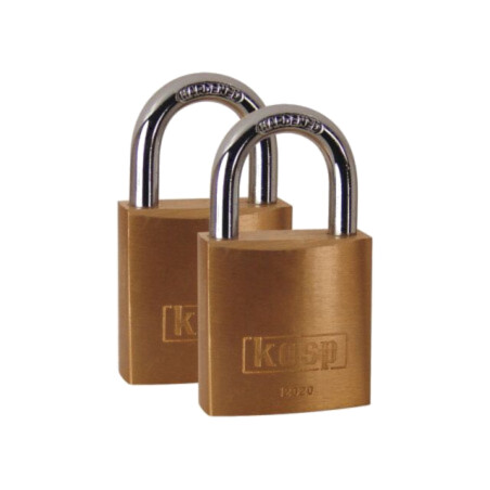 Lacăt; cu toartă; Nr: 2buc; alamă; Protecţie: joasă (nivel 2); 120