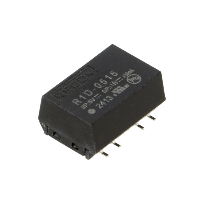 Convertor: DC/DC; 1W; Uintr: 4,5÷5,5VDC; Uieş: 15VDC; Uieş2: -15VDC