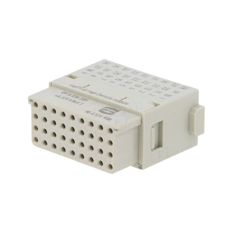 Conector: HDC; modul; tată; 4A; 32V; Han-Modular®; PIN: 36; crimpat