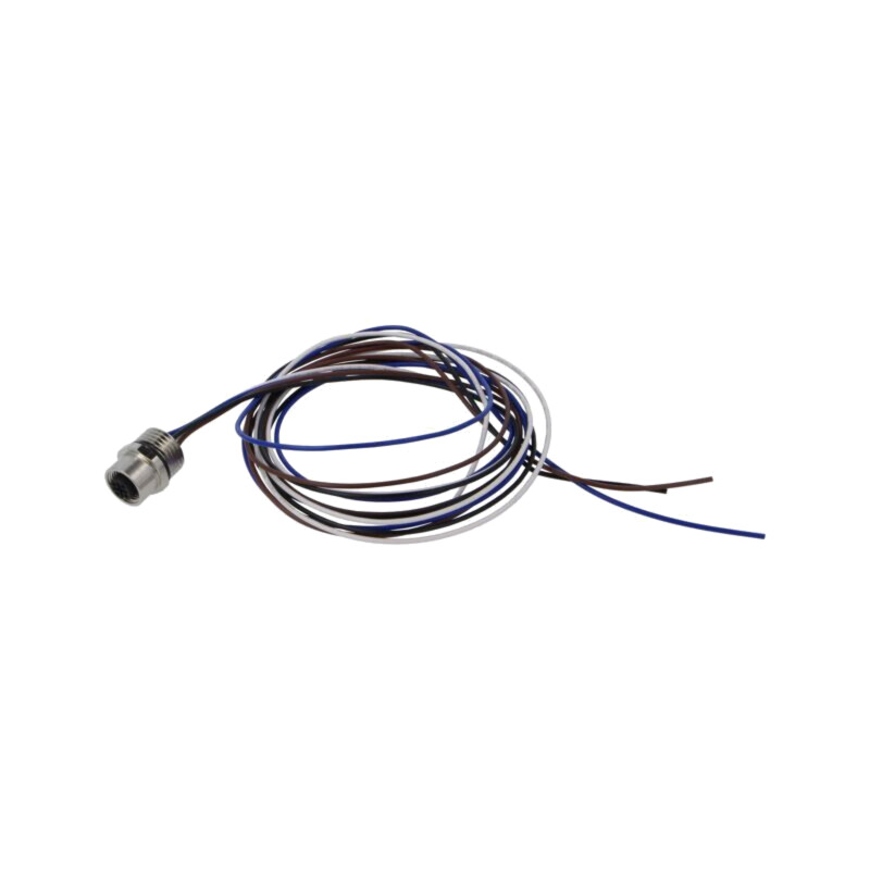 Conector: M12; soclu; mamă; 4A; 250V; PIN: 4; IP67; drept; cabluri