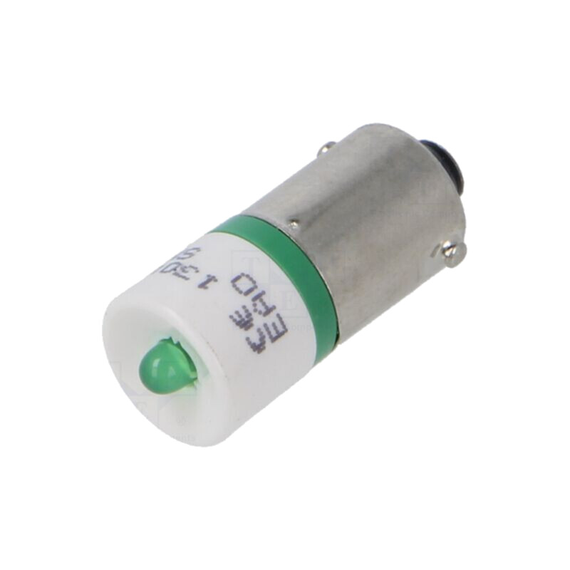 Lampă LED; verde; BA9S; 130VAC; Nr.diode: 1; OptoHiT