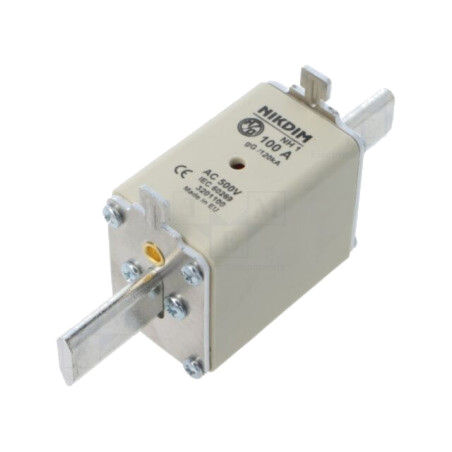 Siguranţă: siguranţă; 100A; 500VAC; gG; industrial; NH1