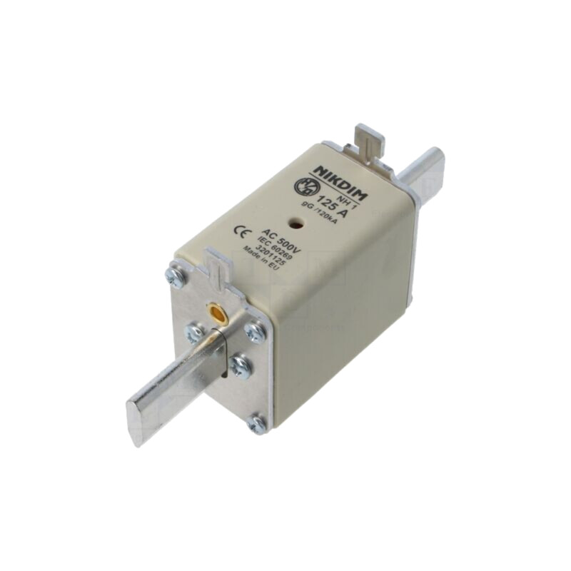 Siguranţă: siguranţă; 125A; 500VAC; gG; industrial; NH1