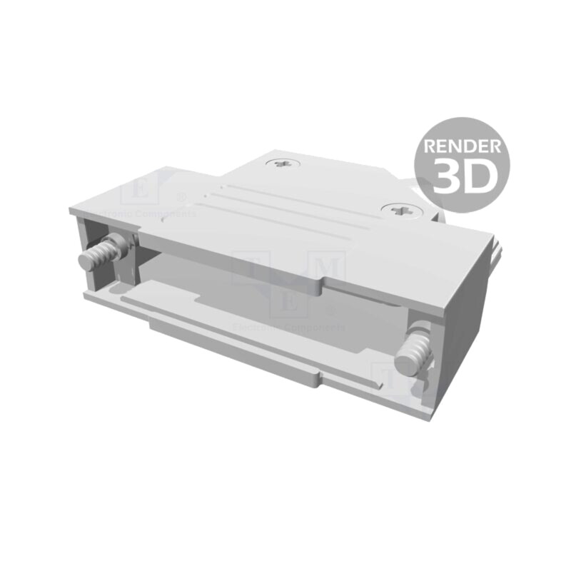 Enclosure for connectors: D-Sub; D-Sub 25pin,D-Sub HD 44pin