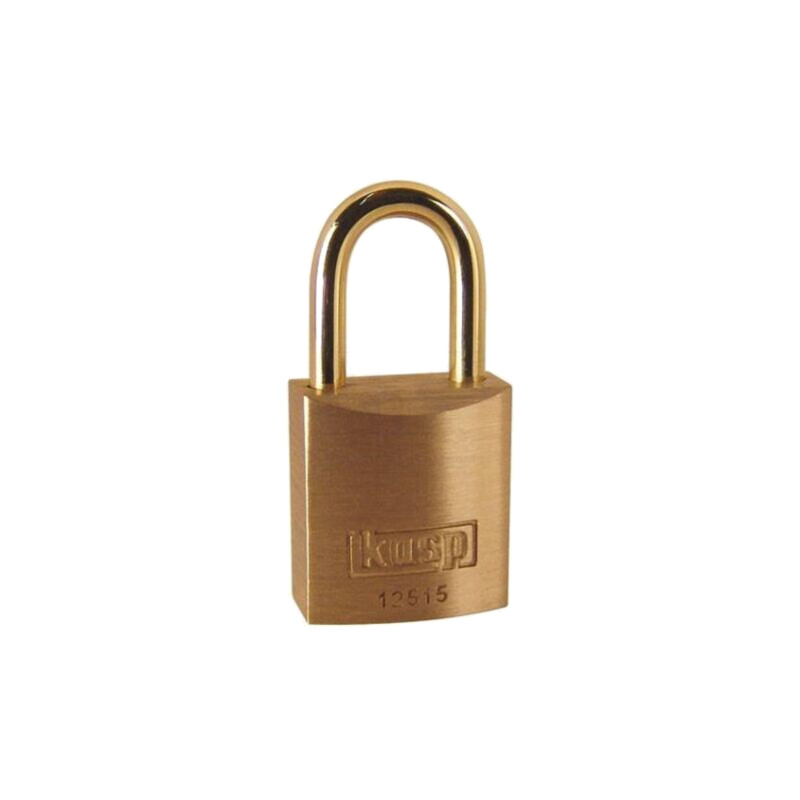 Lacăt; cu toartă; alamă; Protecţie: joasă (nivel 1); A: 15mm; 125