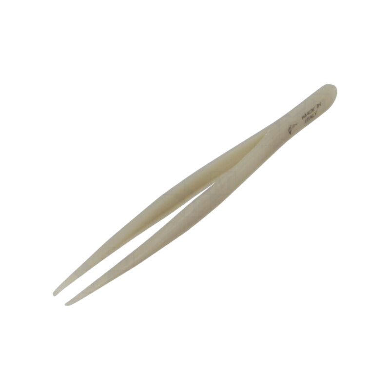Pensetă; 110mm; Formă capăt vârf: plată; Tip pensetă: drept