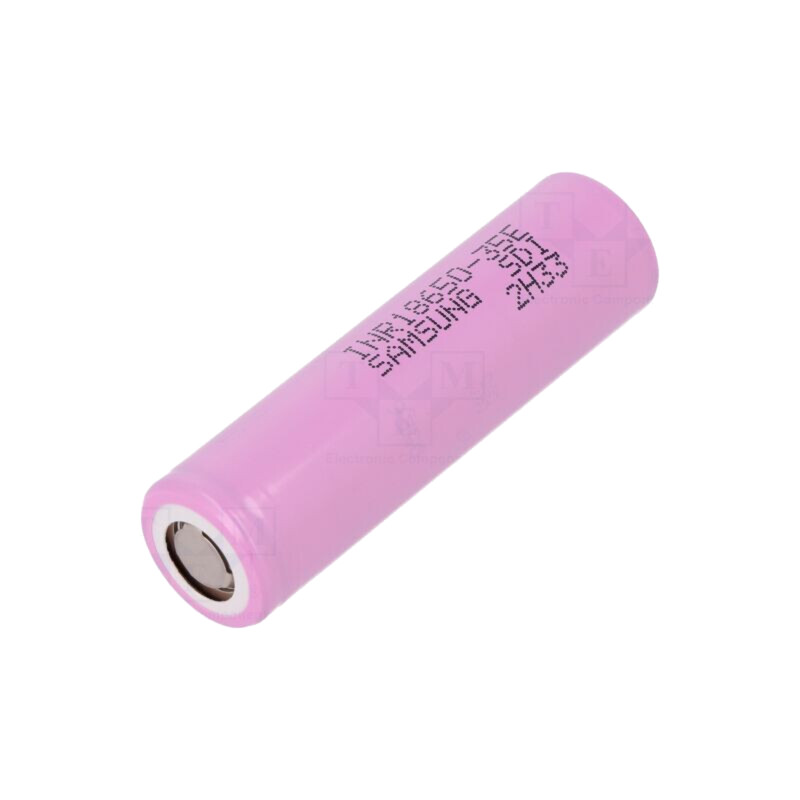 Acumul: Li-Ion; 18650,MR18650; 3,6V; 3400mAh; Ø18,5x65,2mm; 8A