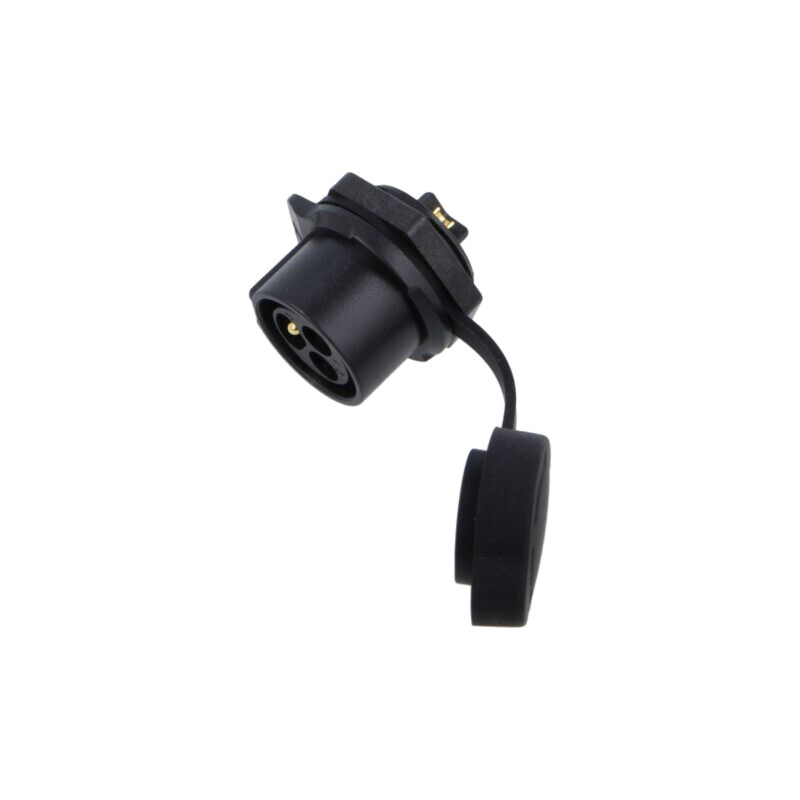 Conector: circular; soclu; tată; 02; 20A; 500V; PIN: 3; IP67; drept