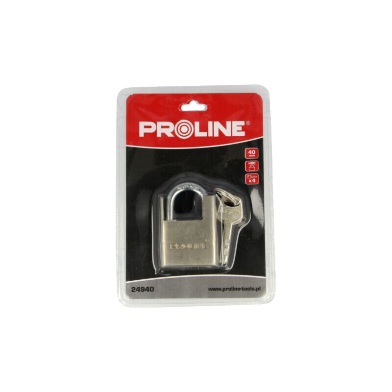 Lacăt; cu toartă; Dotări: cheie x4; 40mm; porţi,dulăpioare,barăci