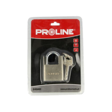 Lacăt; cu toartă; Dotări: cheie x4; 40mm; porţi,dulăpioare,barăci