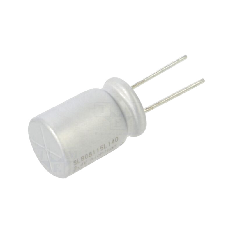 Acumul: Li-Ion; Unom: 2,4V; Tensiune de încărcare: 2,8V; ESR: 240mΩ