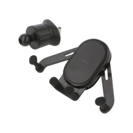 Suport auto; neagră; grilă de ventilaţie; 67÷86mm