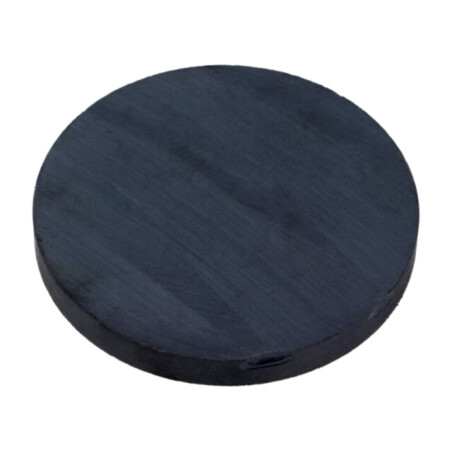 Magnet: fix; ferită (metal greu); 30N; Ø: 72mm; H: 8mm