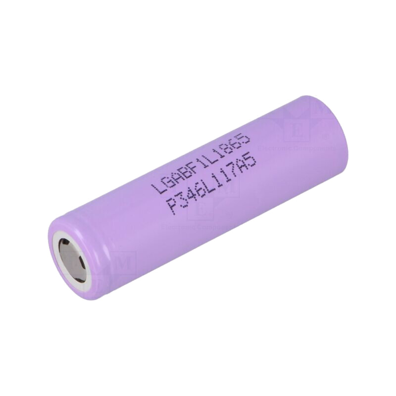 Acumul: Li-Ion; 18650,MR18650; 3,6V; 3350mAh; Ø18,29x65,15mm