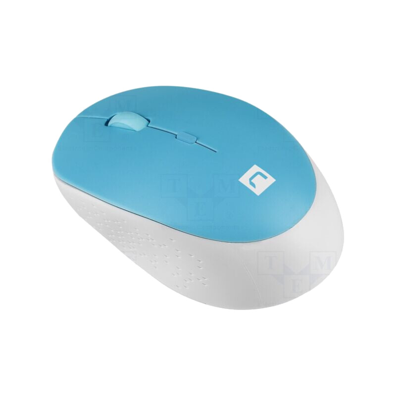 Mouse; albă,albastră; fără fir,optic; Nr.butoane: 4; 10m
