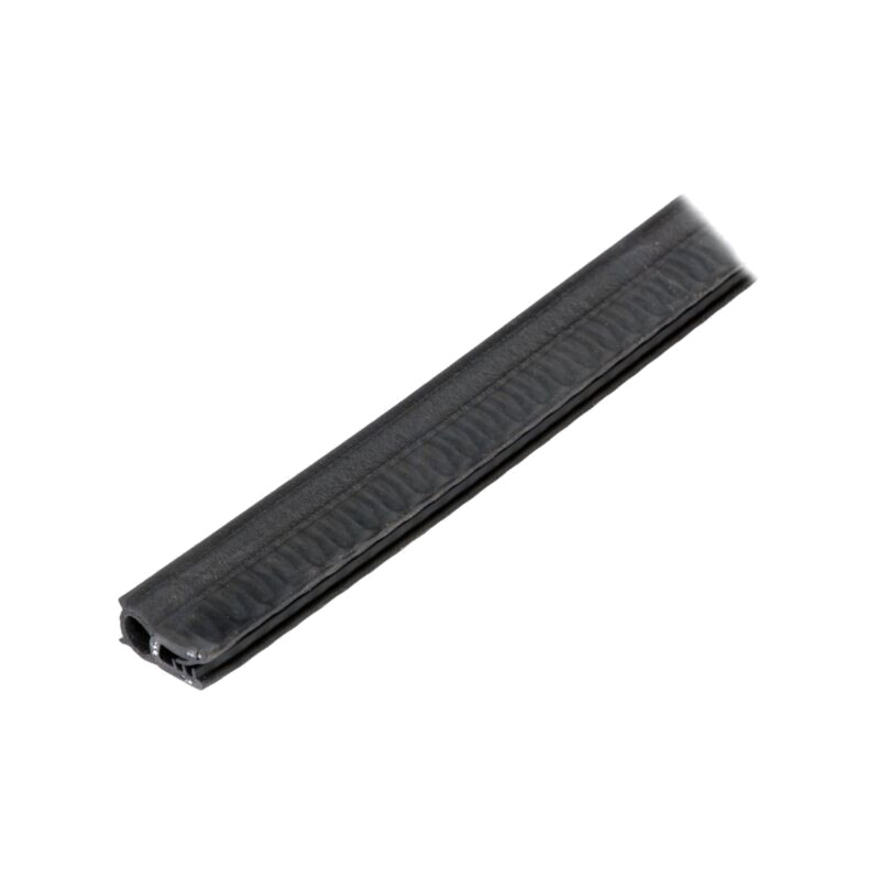 Garnitură; EPDM; neagră; W: 11mm; H: 22mm; Gros.panou: 1÷3mm