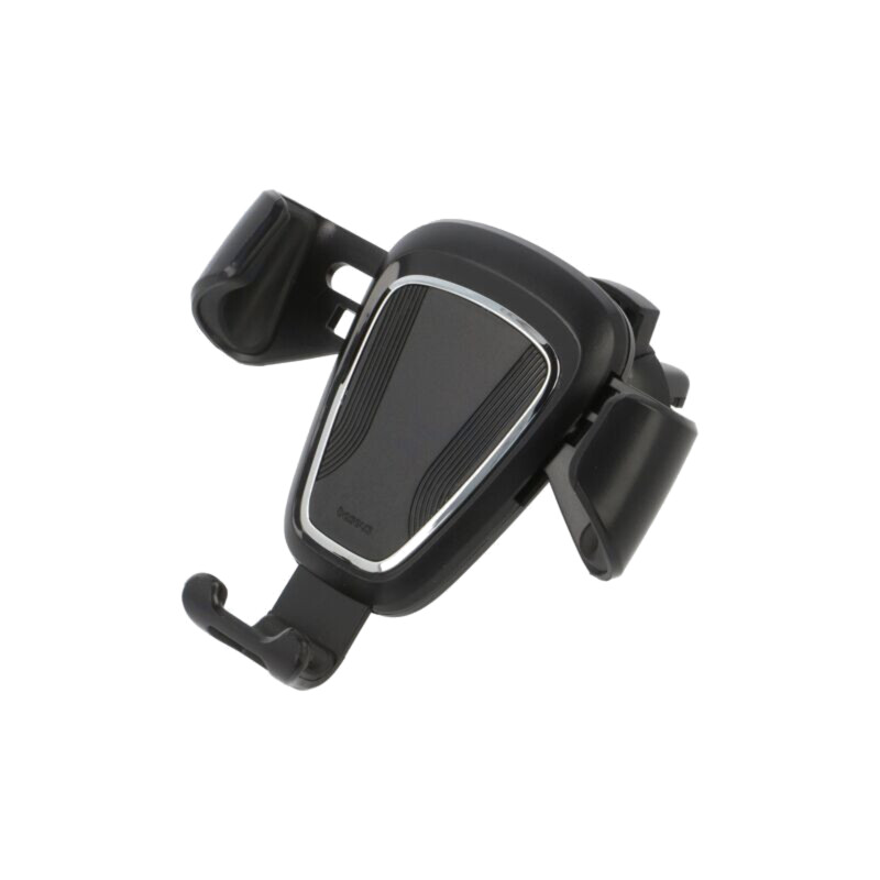 Suport auto; neagră; grilă de ventilaţie; înclichetat; 63÷88mm