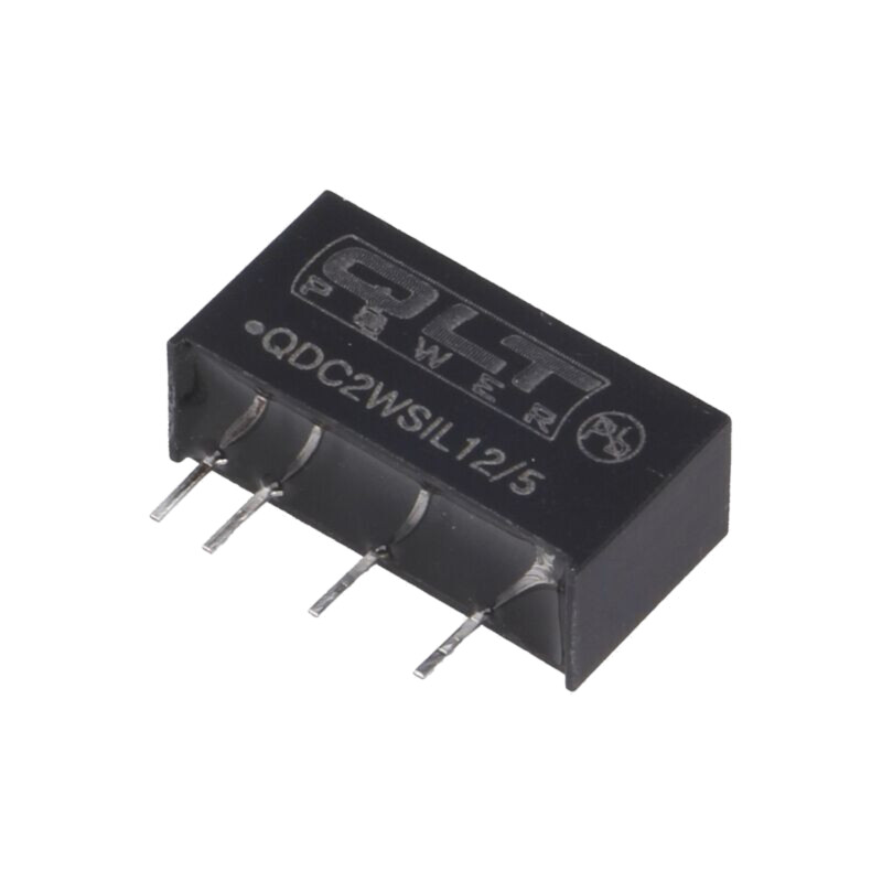 Convertor: DC/DC; 2W; Uintr: 10,8÷13,2VDC; Uieş: 5VDC; SIL; 100kHz