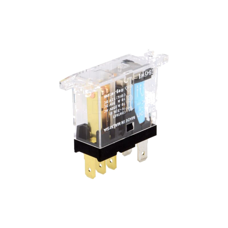 Releu: electromagnetic; SPDT; Ubobină: 12VDC; Icontacte max: 10A