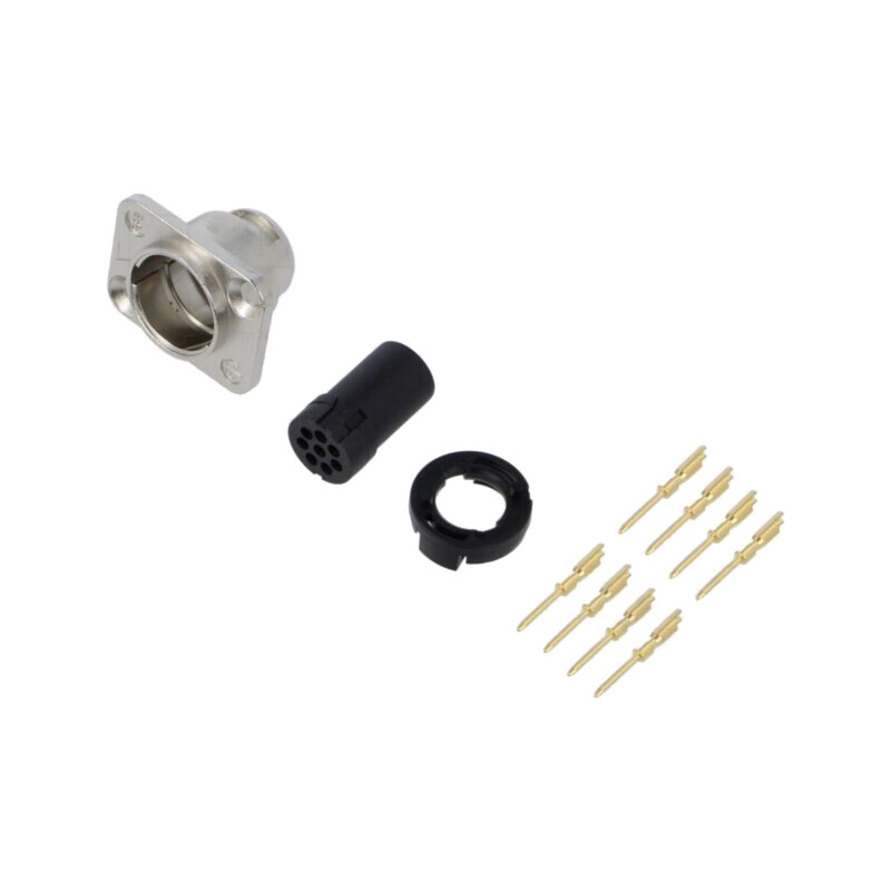 Conector: circular; soclu; tată; neutriCON; 7,5A; PIN: 8; drept; 1mm2