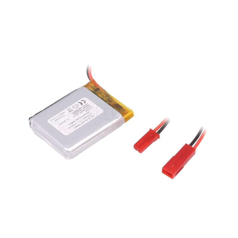 Acumul: Li-Po; 3,7V; 1150mAh; cabluri,contector JST SYR-02T
