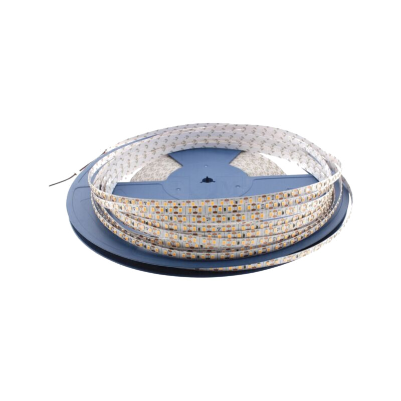 Bandă LED; alb cald; LED/m: 160; 8mm; IP20; 120°; 14,4W/m; CRImin: 90