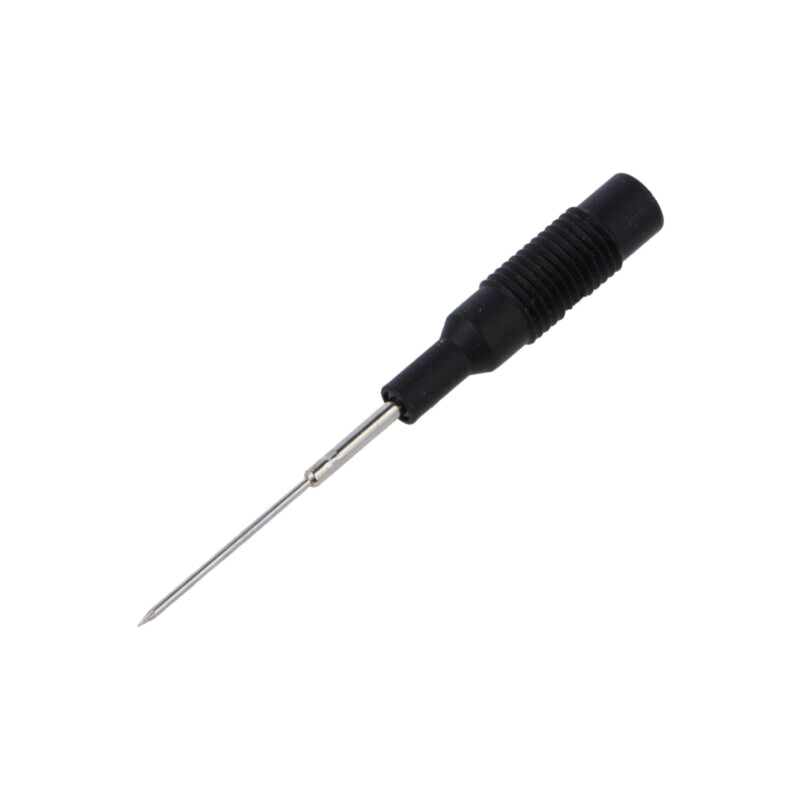 Terminal de măsurare; 1A; 60VDC; 30VAC; neagră; Diam.vârf: 1mm