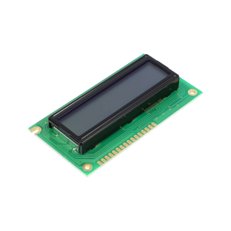 Afişaj: LCD; alfanumerice; STN Positive; 16x2; gri; 84x44x13,5mm