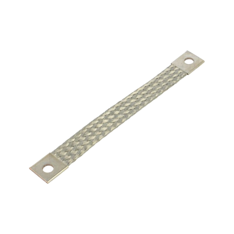 Trese; bandă de împământare; 25mm2; Ø1: 9mm; Ø2: 9mm; 150A; L: 0,18m
