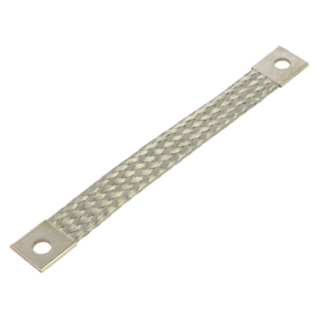 Trese; bandă de împământare; 25mm2; Ø1: 9mm; Ø2: 9mm; 150A; L: 0,18m