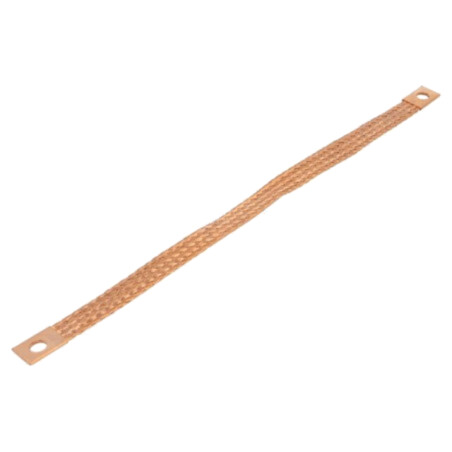 Trese; bandă de împământare; 16mm2; Ø1: 9mm; Ø2: 9mm; 120A; L: 0,33m
