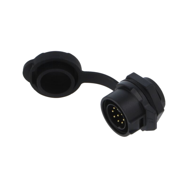 Conector: circular; soclu; tată; 02; 5A; 250V; PIN: 9; IP67; drept