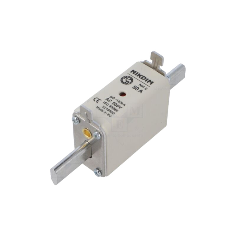 Siguranţă: siguranţă; 80A; 500VAC; gG; industrial; NH0