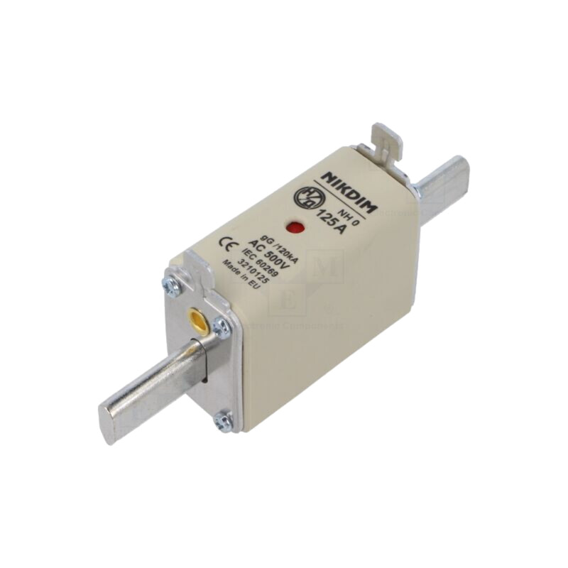 Siguranţă: siguranţă; 125A; 500VAC; gG; industrial; NH0
