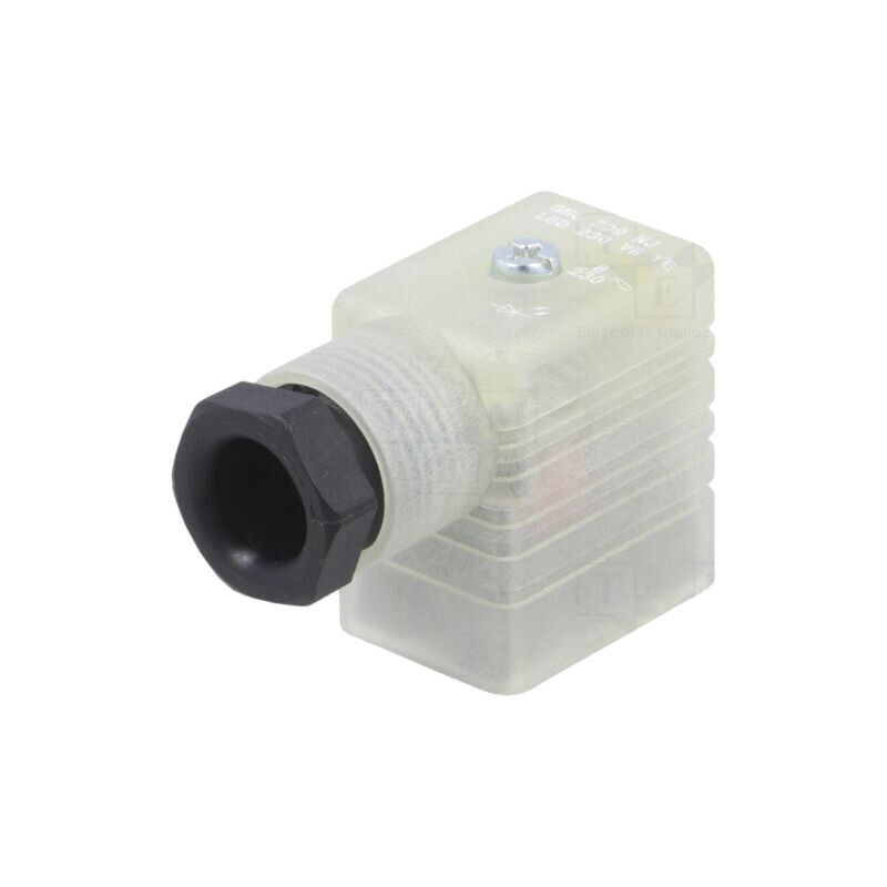 Conector: cu valvă; mufă; format B; 11mm; mamă; PIN: 3; 230V; IP65