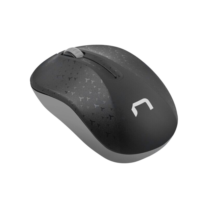 Mouse; neagră,gri; USB A; fără fir,optic; Nr.butoane: 3; 10m