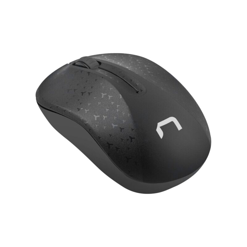 Mouse; neagră; USB A; fără fir,optic; Nr.butoane: 3; 10m
