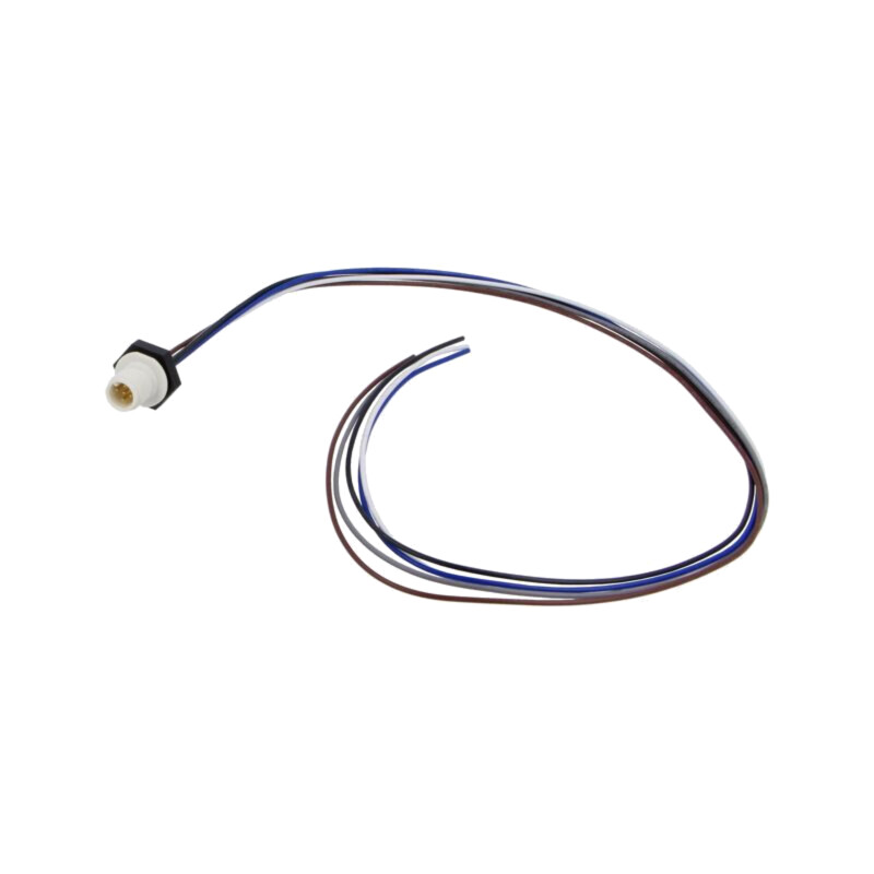 Conector: M12; soclu; tată; 2A; 60V; PIN: 5; IP67; drept; cabluri