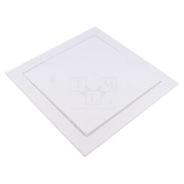 Accesorii: uşiţă de vizitare; albă; polipropilenă; 200x200mm; DR