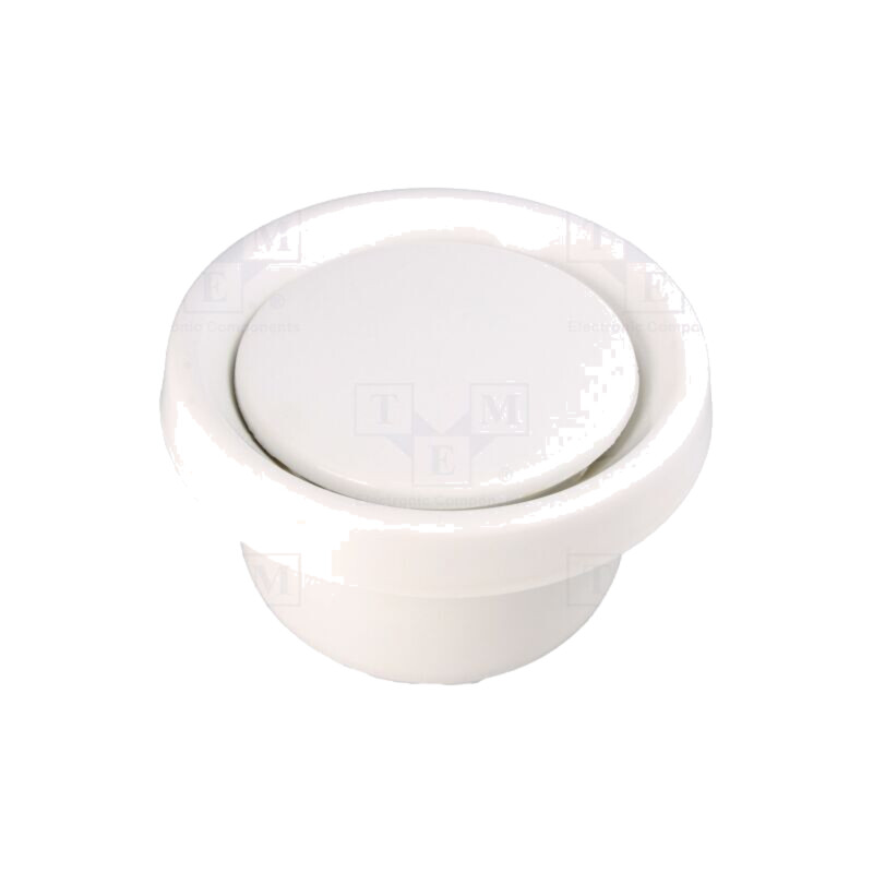 Accesorii: anemostat; albă; polipropilenă; Ø125mm; AN