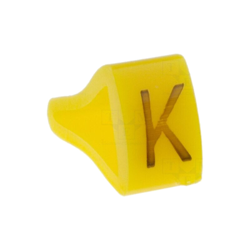 Markere; Marcaj: K; 3÷6,5mm; H: 9mm; A: 7mm; -30÷100°C; prin orificiu