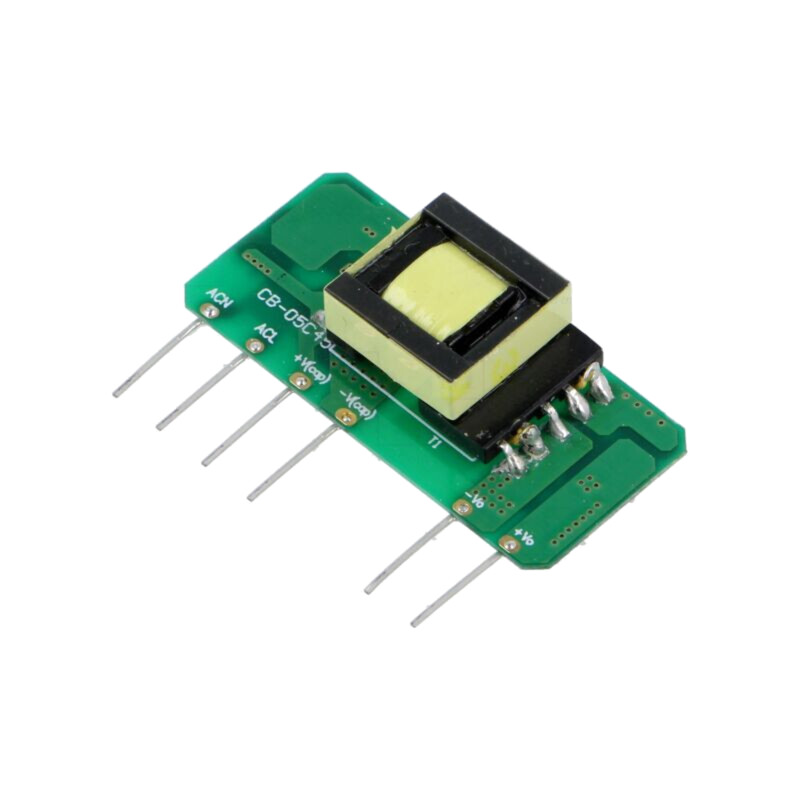 Convertor: AC/DC; 5W; 85÷264VAC; Ualim: 100÷400VDC; Uieş: 5VDC; 74%