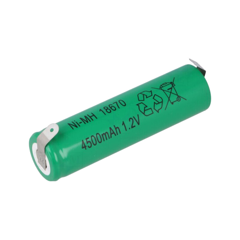 Acumul: Ni-MH; 4/3A,4/3R23; 1,2V; 4500mAh; urechi pentru lipire