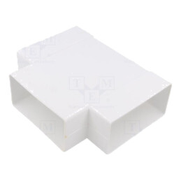 Accesorii: teu plat; albă; ABS; 110x55mm