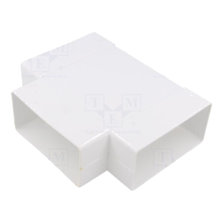 Accesorii: teu plat; albă; ABS; 110x55mm