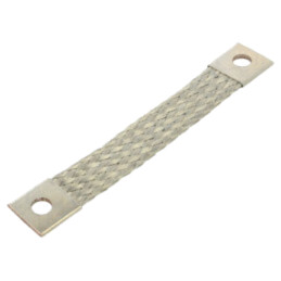 Trese; bandă de împământare; 25mm2; Ø1: 9mm; Ø2: 9mm; 150A; L: 0,13m