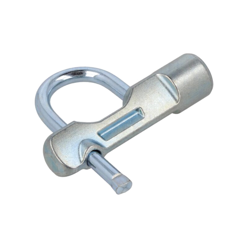 Lacăt; cu toartă; A: 85mm; B: 38mm; C: 7mm; Cod cheie: C9