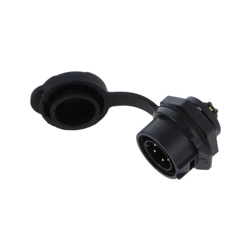 Conector: circular; soclu; tată; 02; 5A; 250V; PIN: 5; IP67; drept